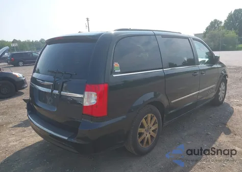 2015 Chrysler Town & Country Touring from USA, damaged, VIN 2C4RC1BG1FR537702